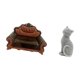 thumbnail image 5 of Modelo De Sofá En Miniatura Y Estatua De Gato, Figura Decorativa De Resina Coleccionable Para Micropaisaje, Entrada De Habitación, Estantería, Sala De Estar Y Dormitorio., 5 of 8