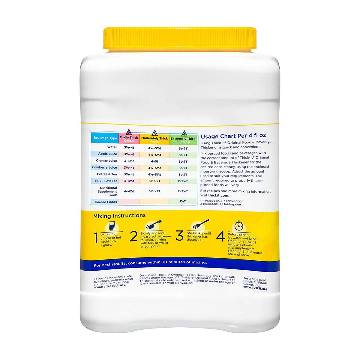 Thick-It Original Regular Strength Powder Thickener, 36 oz (2 Packs)
