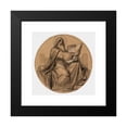 thumbnail image 2 of Félix-Joseph Barrias 15x15 Black Modern Framed Museum Art Print Titled - Preparatory Drawing for the Medallions of the Trinity Church, 66 Rue Saint-Lazare, 9th Arrondissement. (1822-1907), 2 of 5