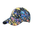 thumbnail image 3 of Trendy Tie Dye Print Duck Bill Cap Outdoor Breathable Mesh Personality Hat, 3 of 7