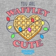thumbnail image 2 of Netflix Toddler's Stranger Things You Are Waffley Cute Blue Logo Graphic T-Shirt, 2 of 3