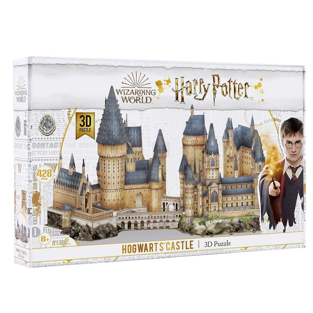 Harry Potter Hogwarts Castle 3D Puzzle 4D Cityscapes Brand NEW! 428 Pieces 