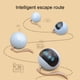 thumbnail image 3 of Robot de luz LED Methold ruta irregular inteligente carga USB juguete para gatos azul, 3 of 6