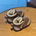 thumbnail image 4 of FAMTKT Toddler Winter Boots Baby Snow Boots 1-2-3-4 Year Old Baby Soft Sole Walking Plush Thickened Big Cotton Shoes, Baby's Walkers, 4 of 8