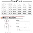 thumbnail image 3 of lulshou Jumpsuits for Women, Women Sexy Strapless Color Block Botton Off The Shoulder Long Sleeve Jumpsuit Wide Leg Pants Rompers Women's Jumpsuits, Rompers & Overalls, Coffee L, 3 of 5