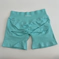 thumbnail image 1 of Dfyne Impact Shorts With Logo Low Ribbed Band Yoga Shorts Seamless Scrunch Bum Workout Gym Shorts Booty Stretch Running Shorts, 1 of 5