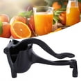 thumbnail image 2 of Portable Extractor Tool Fruit Juicer Manual Juicer, Lemon Squeezer, Aluminum Alloy For Home For Kitchen Fruit Vegetable Black, 2 of 8