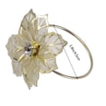 thumbnail image 3 of AURARMLET Para Servilletas Dorados Con Floral Hueco Para De Fiesta, 3 of 4