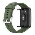 thumbnail image 4 of Bandas de silicona + Correa de reloj con hebilla Reemplazo para Huawei Fit Watch (Verde oscuro), 4 of 6