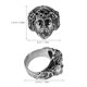 thumbnail image 5 of Anillo de acero inoxidable para hombre, diseño vintage de Jesús, estilo retro de moda., 5 of 7