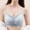 Grey, variant on Women 3/4 Cup Thin Bra Underwear Seamless Ice Silk Sling Beauty Vest Wireless Bra Thin Shoulder Strap Tube Top Bras Low Sports Bra Compression Bra for Women Bra plus Size Women Woman's Bras Sports Bra