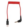 thumbnail image 1 of Tipo-C A 3,5 mm Cable para Wireless Go II, Ángulo Recto TRS Macho Adaptador AUX Cable de Audio Reemplazo, 1 of 9