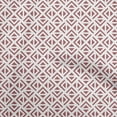 thumbnail image 1 of oneOone Georgette Viscose Pink Fabric Geometric Triangle Sewing Craft Projects Fabric Prints By Yard 42 Inch Wide, 1 of 4