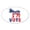 White, variant on CafePress - Democrat Vote 2 - Sticker (Oval)
