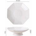 thumbnail image 2 of Plates Footed Plate, Hotel Dining Plate, Chinese-Style Salad Plate Dishes(Small), 2 of 7