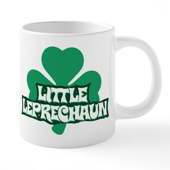 CafePress - Little Leprechaun - 20 Oz White Ceramic Mega Mug