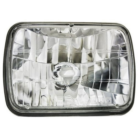 IPCW CWC-CE7012 7"x 6" True Diamond-Cut Rectangular Conversion Headlight with more Facets - 1 Piece Fits select: 1984-1995 TOYOTA PICKUP, 1995-1997 NISSAN TRUCK