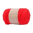 thumbnail image 5 of Chunky Wool Yarn Jumbo Tubular Yarn DIY Filling Hand Knitting Arm Knit Yarn Weight Yarn Bulky Yarn for Cushion Crochet Throw Pet Bed Hats red, 5 of 9