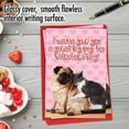 thumbnail image 5 of NobleWorks Pack of 3 Funny Valentine's Day Greeting Cards with Envelopes (1 Design, 3 Each) Great Big Pug C6758VDG-C3x1, 5 of 6