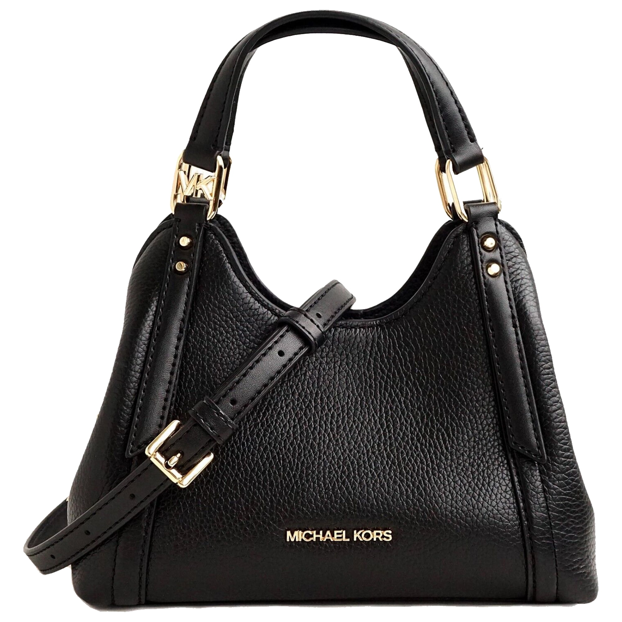 Bolsa michael kors negra charol hotsell