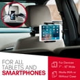 thumbnail image 3 of Soporte para tablet Macally para reposacabezas de coche iPad Pro/Air/Mini, 3 of 8