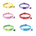 thumbnail image 3 of Nylon Colorful Adjustable With Bells Rabbit Bone Footprint Cat  Accessories Pet Supplies Pet Collars Dog Necklace YELLOW, 3 of 8