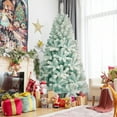 thumbnail image 4 of Danolaps 6FT Artificial Christmas Tree,Large Xmas Tree with 600 Tips,Metal Stand and Hinged Branches,Artificial Christmas Fake Spruce Full Tree for Home Office Party Decoration, 4 of 9
