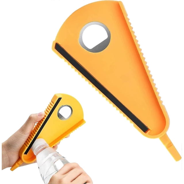 2 PCS Multifunction Jar Opener & Bottle Opener Can Opener Twist Off Lid Kitchen Tool Non-Slip Open Can Opener