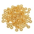 thumbnail image 1 of jifeng 100x Perles Intercalaires en Forme de Roue en Alliage pour Fabrication de Bijoux Outils 6mm, 1 of 8