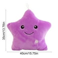 thumbnail image 3 of ToyKingdee Twinkle Twinkle Little Star Pillow,Cute Plush Pillows Decorative Lighted Up Toy and Glowing Pillow Gifts,Stuffed Animal Shaped Throw Pillows Doll, 3 of 6