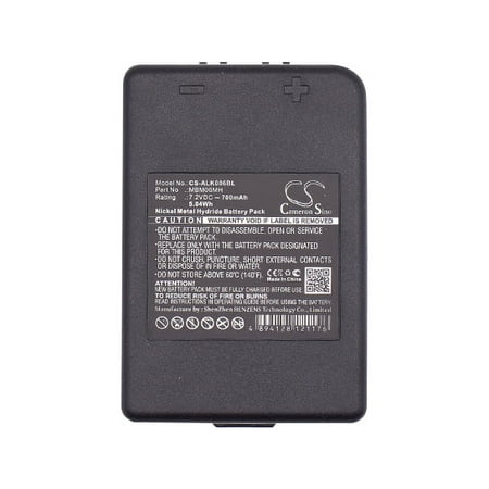 UPC: 4894128121176 | Replacement Battery For Autec 7.2v 700mAh / 5.04Wh Crane Remote Control Battery