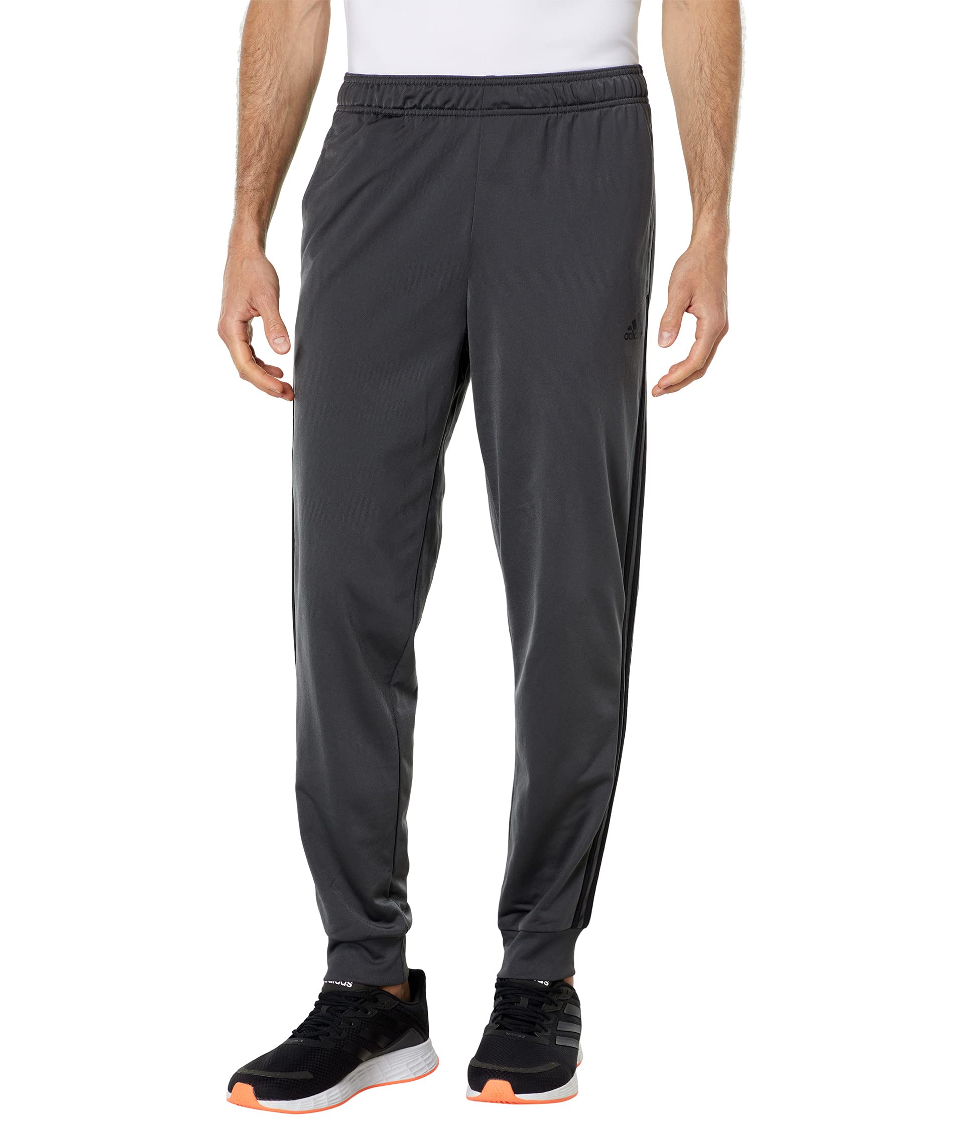 Adidas Essentials 3-Stripes Tricot Jogger Pants Men's Dark Grey photo 1