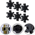 thumbnail image 1 of 6pcs L075 Model L-jaw Coupler Insert L075 Flexible Nbr Rubber Spider Insert Fits L-095 For Lovejoy L-jaw Coupling Inserts, 1 of 5