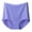 D, variant on CBGELRT Seamless Panties for Women High Waist Solid Color Briefs Ice Silk Underwear Female Soft Underpants Lingerie Large Size XXXXL