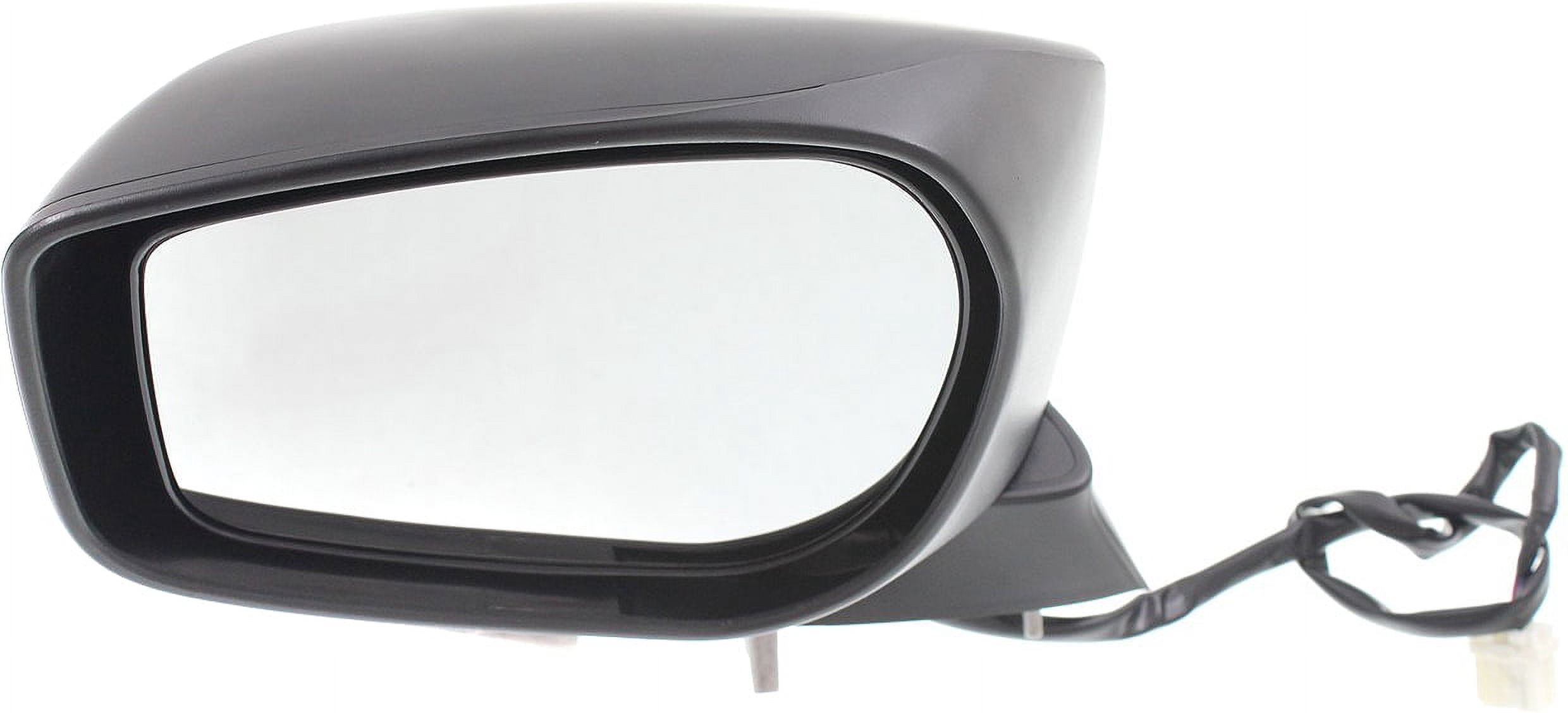 Mirror Compatible With 2013-2016 Scion FR-S Left Driver Side Textured Black Kool-Vue