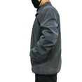 thumbnail image 5 of Penkiiy Reflective Coat Hooded Windbreaker Fashion Runing Pocket Jacket L Black, 5 of 8