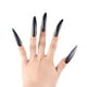 thumbnail image 5 of Yuarrent 10 piezas de uñas postizas, juguete para uñas, mano de obra fina aterradora, superficie lisa, accesorio de Cosplay, práctico para usar, Kits de decoración para fiestas negro Yuarrent HA043415-01, 5 of 6