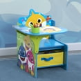 thumbnail image 3 of Baby Shark Chair Desk with Storage Bin - Ideal for Arts & Crafts, Snack Time, Homeschooling, Homework & More by Delta Children, 3 of 11