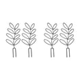 thumbnail image 4 of serony 2pcs/set Garden With Stackable Plant Climbing Trellis Durable And Lightweight black Regular style,2 sets 2Set, 4 of 6