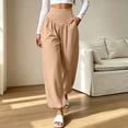 thumbnail image 2 of Gfyviroh Women's Harem Jogger Pants High Waist Workout Yoga Pants Loose Fit Casual Loungewear Sweat Pants with Pockets, 2 of 8