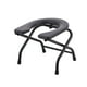 thumbnail image 2 of Asiento de inodoro plegable Silla cómoda Antideslizante Usos múltiples Cómodo Fácil de lavar Asiento de inodoro en cuclillas para ancianos Asiento de Altura 30cm, 2 of 8