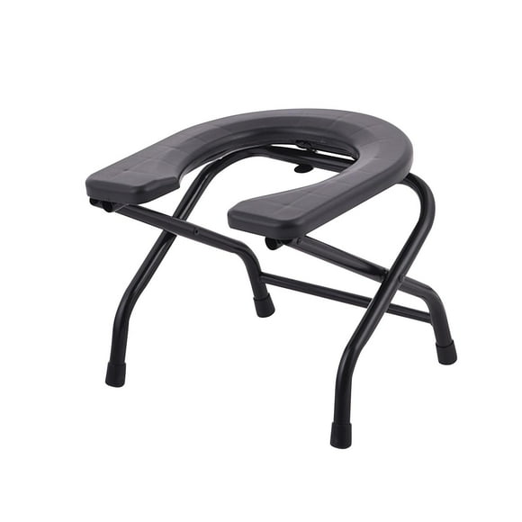 Asiento de inodoro para personas mayores, cuidado en el hogar, base estable, fácil de lavar, inodoro en cuclillas para personas mayores. Altura 30cm