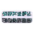 thumbnail image 1 of 12 Grids Nail Decorations Set With Butterfly And Heart Shape Flatback Nail Gems, 1 of 6
