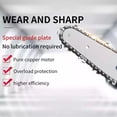 thumbnail image 4 of High-grade Stainless Steel 4 Inch Mini Chainsaw, Equipped With Efficient Brushless Motor And Comprehensive Security System For Safe, Portable One-hand Operations, 4 of 6