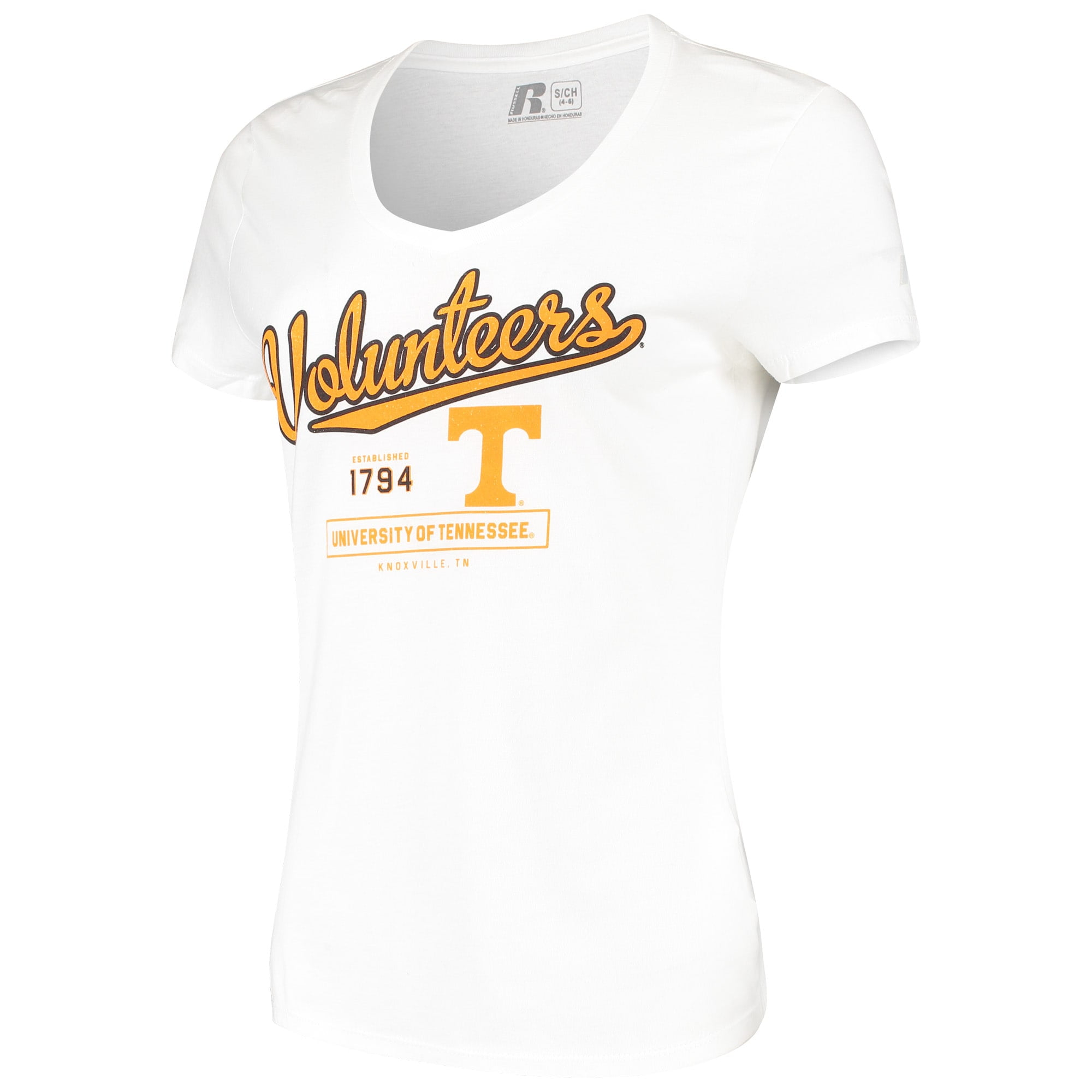 Champion NCAA Womens University Short Sleeve Tagless V-Neck Tee Washington Huskies Small