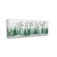 thumbnail image 3 of Stupell Industries Joy to the World Pine Trees Graphic Art Gallery Wrapped Canvas Print Wall Art, Design by Natalie Carpentieri, 3 of 7