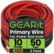 thumbnail image 1 of Wire GearIt calibre 10 (15,24 m cada uno, negro/rojo), cobre CCA, 1 of 9