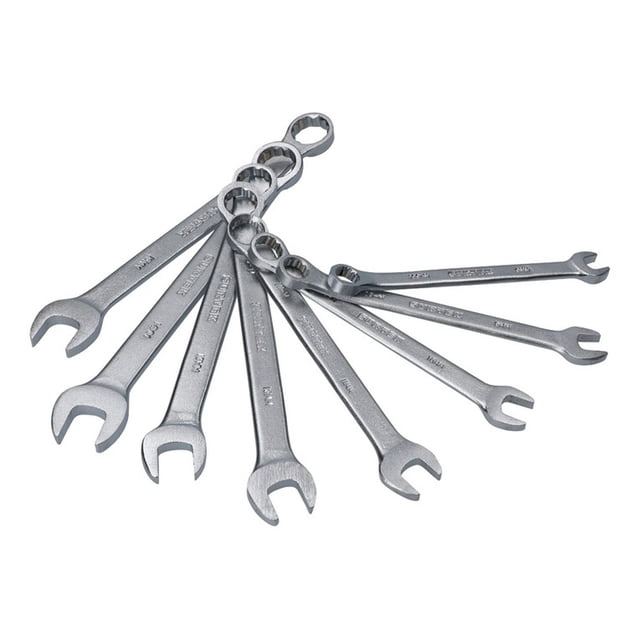 Juego 8 Llaves Combinadas Métricas Surtek Rack F14M
