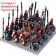 thumbnail image 5 of Mini figuras de acción de caballeros medievales, bloques de construcción, carro romano, soldado, caballo de guerra, juguetes para niños, regalo, 5 of 5