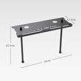 thumbnail image 7 of Outdoor Grill Stand Table Storage Organizer Aluminum Metal for Outside Single Single Layer, 7 of 7